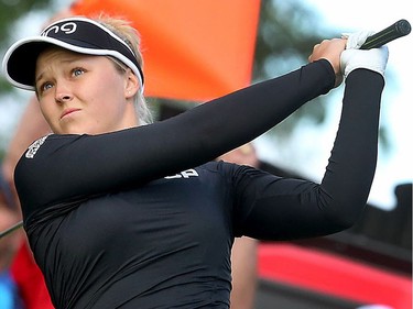 2017 Canadian Pacific Women's Open Championship opening round took place at the Ottawa Hunt and Golf Club in Ottawa Ontario Thursday Aug 24, 2017. Smith's Falls Brooke Henderson during Thursday's round.