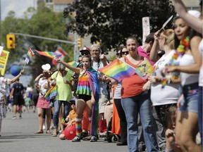 Big crowds turned out in Centretown for the annual Capital Pride parade on Sunday, Aug. 27, 2017. (David Kawai)

127373
David Kawai