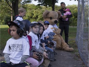 Dozens of local kids in cardiac care at the Children's Hospital of Eastern Ontario were greeted by the CHEO Bear, Ottawa's League of Superheroes lots of sunshine at Brewer Park Saturday. Heart Of Champions hosted a softball fundraiser to coincide with the Canadian Pacific Women's Open. HOC is a group made up of families with kids who are heart patients at CHEO including MAJIC 100's Katherine Dines. They raised $11,168.00 for CHEO's Cardiology Dep't. Canadian Pacific's CP Has Heart Campaign is matching up to 10 thousand dollars.