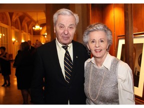 Bill and Jean Teron at the Spring Symphony Soirée in 2014 at the Fairmont Château Laurier.