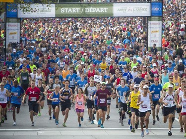 The 10th anniversary of the 2017 Canada Army Run took place Sunday, September 17, 2017 with 5K, 10K and half marathon races. Racers start the 10K race Sunday morning.