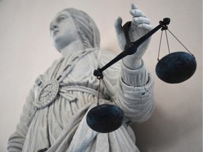 FILES-FRANCE-JUSTICE-FEATURE

(FILES) This file photo taken on May 19, 2015 shows a picture taken on May 19, 2015 at Rennes' courthouse shows a statue of the goddess of Justice balancing the scales. Due to serious stationary shortages in the French justice system, people working in the duty offices get basic office supplies from the other departments, as stated by Vice-Prosecutor of Brest, Isabelle Johanny, to AFP, who has lent supplies such as ink cartridges to her colleagues. / AFP / DAMIEN MEYERDAMIEN MEYER/AFP/Getty Images
DAMIEN MEYER, AFP/Getty Images