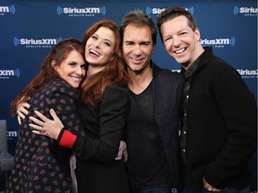 SiriusXM's 'Town Hall' With The Cast Of 'Will & Grace'; Town Hall To Air On Andy Cohen's Exclusive SiriusXM Channel Radio Andy

NEW YORK, NY - SEPTEMBER 25:  Actors Megan Mullally, Debra Messing, Erik McCormack and Sean Hayes take part in SiriusXMÕs ÔTown HallÕ with the cast of ÔWill & GraceÕ hosted by Andy Cohen on September 25, 2017 in New York City.  (Photo by Cindy Ord/Getty Images for SiriusXM)
Cindy Ord