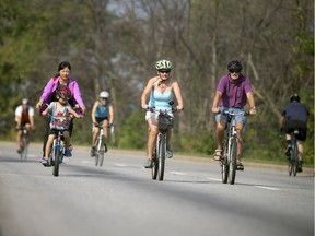 Sunday is your last chance for 2017 for a car-free spin around the parkways on Nokia Bikedays.