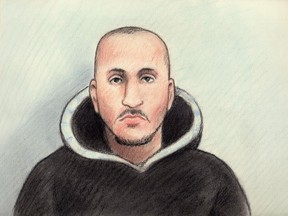 Alaa Sameer Asiri
Court sketch by Laurie Foster-MacLeod
Sunday, April 10, 2016
Laurie Foster-McLeod