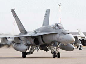 A contract will be in place by 2021 for replacement fighter jets for the CF-18s. DND photo.