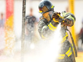 The Scott Firefit Challenge has been called the 'toughest two minutes in sports.' The competition comes to Ottawa this week.