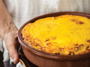 Madison’s eggplant gratin is just as good cold as it is warm from the oven.