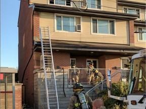 Ottawa Fire Services quickly brought a working fire at 710 Albert St. under control on Saturday, Sept. 23, 2017.