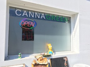 A new marijuana shop has opened across the street from the Parkdale Farmers Market.