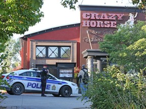 Police are investigating a shooting early Thursday outside a popular Kanata bar.