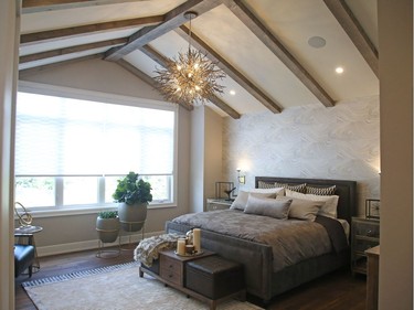 Master bedroom. Minto Home for the CHEO Dream of a Lifetime Lottery in Ottawa.