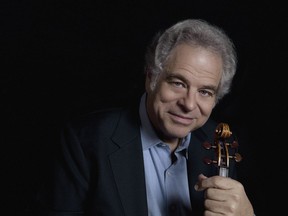 Violin great
Itzhak Perlman plays the NAC Sept. 13 and 14, 2017