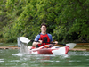 Prime Minister Justin Trudeau kayaks down the Niagara River on World Environment Day.
