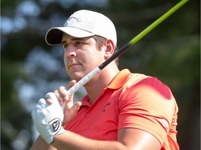 Mitch Grassing, 22, a Carleton University business student, came second in the World Long Drive championship in Oklahoma earlier this month. He hit one 437 yards. On Thursday he took a few swings at the Champlain Golf Course in Gatineau, Que.