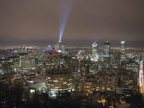 The downtown skyline is seen Wednesday, February 18, 2015 in Montreal. Montreal city council passed a motion on Monday making it the latest Canadian jurisdiction to declare itself a "sanctuary city." THE CANADIAN PRESS/Ryan Remiorz ORG XMIT: CPT114

Feb.18, 2015 file photo
Ryan Remiorz,