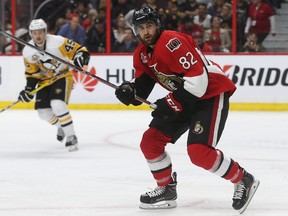 Colin White only got onto the ice for a couple of minutes against Pittsburgh in the playoffs last spring, but there could be an opening for him in the Senators' lineup early in the season.