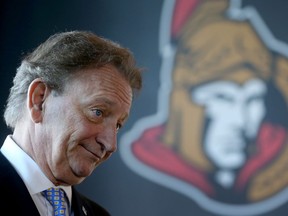 Whats new a the Canadian Tire Centre

Media were given a sneak peak of what is new at Canadian Tire Centre in Ottawa Ontario Thursday Sept 7, 2017. Ottawa Senator's owner Eugene Melnyk talks to the media Thursday.  Tony Caldwell
Tony Caldwell