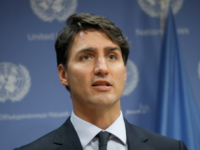 Trudeau at UN