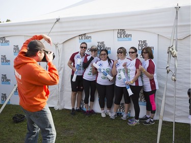 Cyclists started their 50km route from Tunney's Pasture at this year's The Ride fundraiser for research at the Ottawa Hospital, on Sept. 10, 2017.