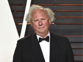 In this Feb. 28, 2016 file photo, Vanity Fair editor Graydon Carter arrives at the Vanity Fair Oscar Party in Beverly Hills, Calif. The magazine says its longtime editor Graydon Carter is leaving the magazine at the end of the year after 25 years at the helm.