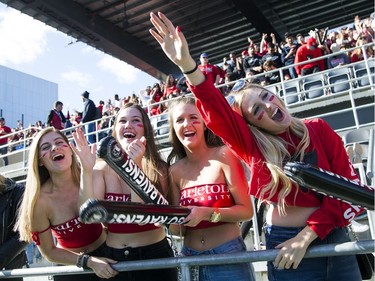 Carleton Ravens won the Panda Game against the uOttawa Gee-Gees at TD Place Saturday September 30, 2017.