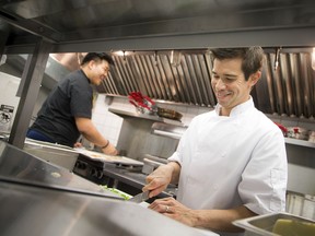 Jason Sawision the owner and chef of Stofa Restaurant, a new eatery on Wellington,  Saturday October 7, 2017.