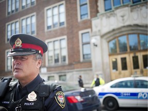 A 17-year-old is facing a string of charges related to a gun that was spotted at Glebe Collegiate Institute Thursday morning, sending the school into lockdown for hours.