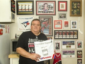 Redblacks season-ticket-holder Donald Skubiski is upset about how his Grey Cup tickets were delivered - the Purolator envelope was simply left impaled on his apartment door, its label including his name, address and phone number.
