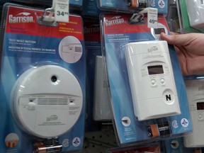 Carbon monoxide detectors.