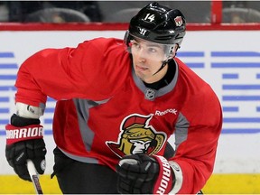 Tuesday's game will be the first Alex Burrows plays back in Vancouver since the Canucks traded him to the Senators last season. Julie Oliver/Postmedia