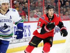 Kyle Turris is out of action, suffering from the flu.