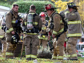 A small house fire at 1005 Gold Crescent Thursday (October 26, 2017) appeared to be coming from the basement. The occupants of the home were safely evacuated.