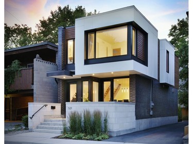 The GOHBA Housing Design Awards 2017 winner in the category Custom Urban Home (2,400 sq. ft. or less) Contemporary is Powell Avenue Residence: Hobin Architecture Inc.