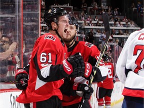 Mark Stone was up to his usual tricks for the Sens on opening night, stealing the puck and scoring, too.