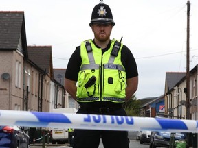 A London police officer.