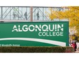 Algonquin College posted an online notice Sunday that classes would be cancelled, except for continuing education classes, because of the labour dispute starting Monday. La Cité Collégiale posted a similar online notice. Wayne Cuddington/ Postmedia