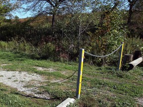 A trail at Riverside Kiwanis Park, near the Little River extension of the Ganatchio Trail. Photographed Oct. 9, 2017.