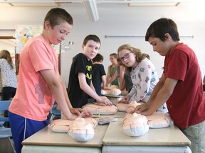 Students at a Sudbury school learn hands-only CPR. Dr. Taylor Lougheed says we all should; many lives would be saved.