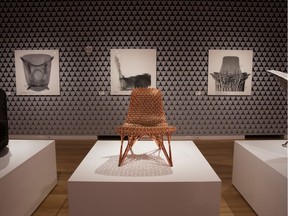 This Sept. 28, 2017 photo provided by the Cooper Hewitt, Smithsonian Design Museum, shows an Installation view of "Joris Laarman Lab: Design in the Digital Age," in New York.