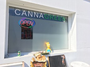 The CannaGreen on Armstrong Street across from the Parkdale Farmers Market opened in early September.