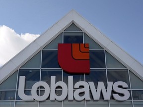 A Loblaws store is seen in Montreal in 2015. The parent company said Tuesday it was aware of the competition bureau's nation-wide investigation with regard to certain packaged bread products. THE CANADIAN PRESS/Ryan Remiorz