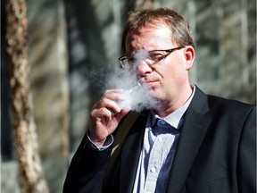 Marek (Mark) Stupak, who ran medical marijuana dispensaries in Toronto, is seen outside court on Thursday, Oct. 19, 2017. Stupak is challenging the constitutionality of a law under which he was charged last year with possession for the purposes of trafficking. THE CANADIAN PRESS/Colin Perkel ORG XMIT: CPT108
Colin Perkel,