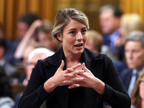 Heritage Minister Mélanie Joly has been referred to as a “cassette” by critics because of her reputation for reciting scripted answers regardless of the question.