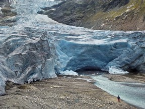 A glacier.