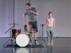 Ottawa-born dancer Laurie Young returns from Europe to perform — with her friend, the towering drummer and sound designer Johannes Malfatti — at Arts Court Oct. 25-28.