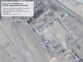 Satellite images reveal the extensive network of "re-education" camps in North Korea for violations of Pyongyang's penal code.