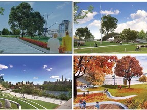 Design concepts for Nepean Point
Nogoshkodadwin Park Team Asselin (WAA Montreal, Tectoo Architects, Milan Ingegneria)