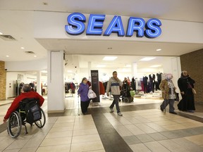 Sears at the Carlingwood  Mall in Ottawa Ontario Wednesday Oct. 11, 2017.