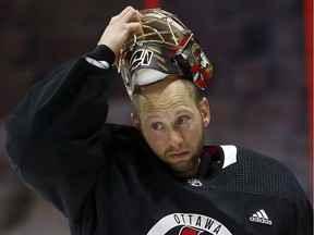 The Senators have some questions on defence and some potential distractions off the ice entering the 2017-18 season, but veteran goalie Craig Anderson says he isn't worried about anything except giving his total focus to the job at hand while on the ice.